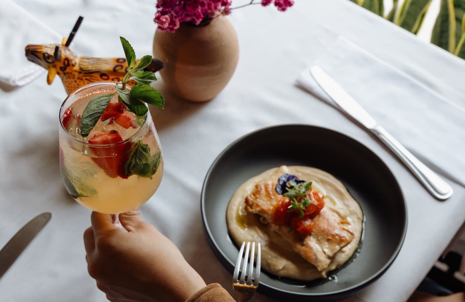 Tasting dinner at Restaurant Los Pasos